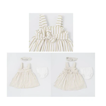 پیراهن شورت دخترانه مدل الیزه ایندیگو