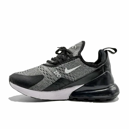 کفش و کتانی مردانه و زنانه مدل نایک NIKE AIR 270 رنگ طوسی بافت درشت زارا