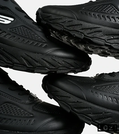 کفش کتانی مردانه مشکی SKECHERS water repellent