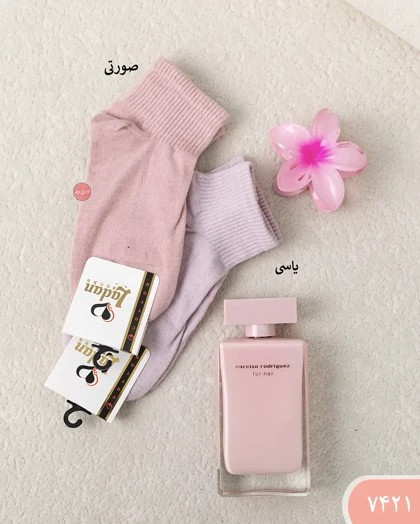 جوراب مچی رنگی 7421