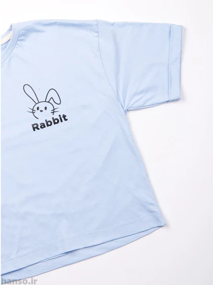 ست تیشرت و شلوارک طرح Rabbit آفر Offer