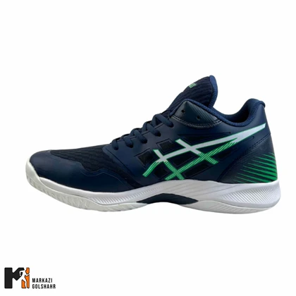 کفش ساق‌دار مردانه اسیکس سورمه ای کد 2015578