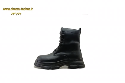 بوت برشکا مردانه بندی بغل زیپ‌دار