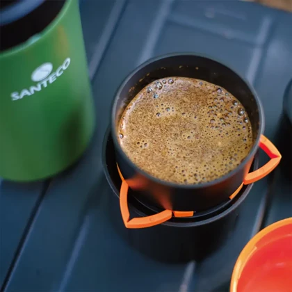 قهوه ساز و فلاسک دوجداره SANTECO KAFE 650ml