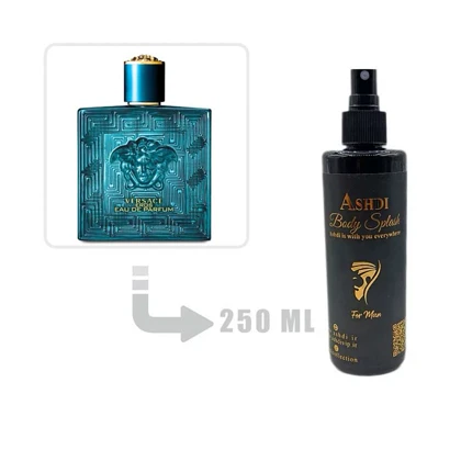 بادی اسپلش عطر ادکلن ورساچه اروس مردانه 250 میل Versace Eros for Men 250ml