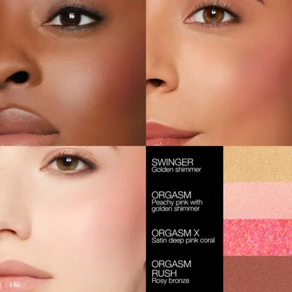 پالت رژگونه نارس مدل Orgasm Four Play Blush Quad