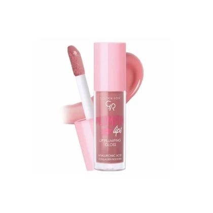 رژ لب مایع حجم‌دهنده گلدن رز مدل Plumped شماره 203 – 6 میلی‌لیتر