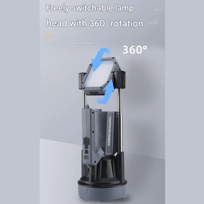 پروژکتور و چراغ قوه شارژی کوبا Coba مدل CB-T600 چندکاره برد 600 متر