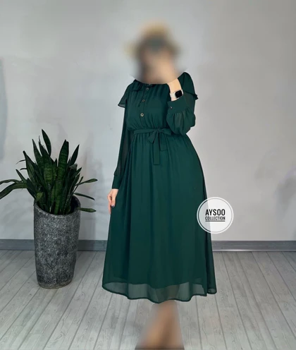پیراهن حریر دلناز 2