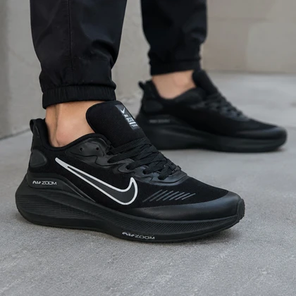 کفش و کتانی اسپرت مردانه و زنانه مدل نایک زوم NIKE_ZOOM رنگ مشکی کد 41865