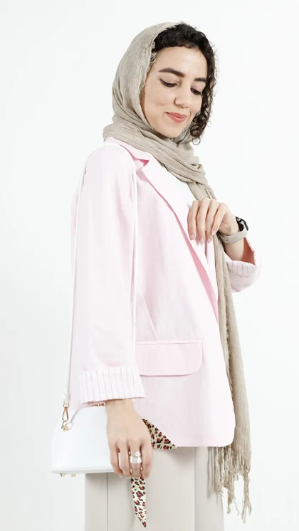کت بلوئه لینن