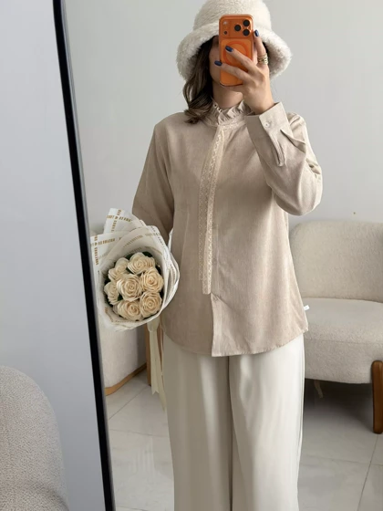 شومیز کبریتی 3055