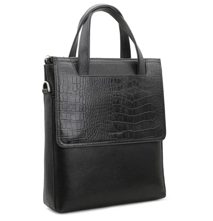 کیف اداری چرم طبیعی مینی سپهر