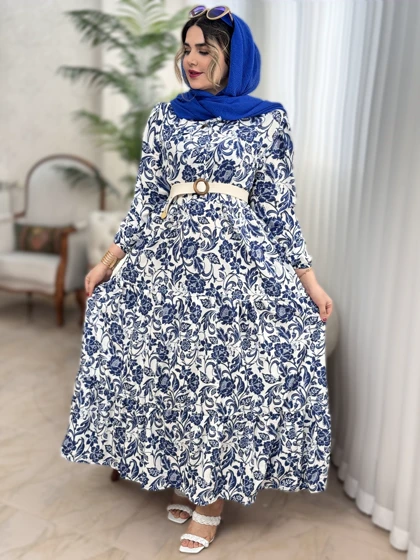 پیراهن فلور شمیم 2088