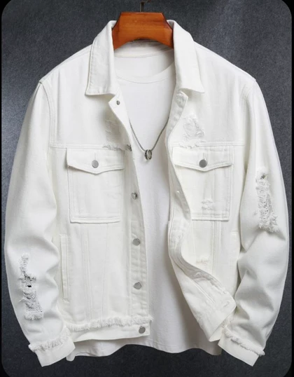 کت جین زاپ‌دار