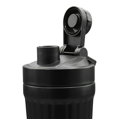 شیکر استیل ورزشی یک تیکه پرو اسپورتس دتاکس دار مدل Forge ظرفیت 0.8 لیتر