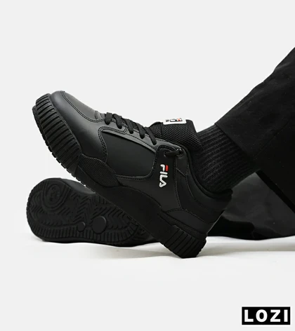 کفش کتانی مردانه مشکی FILA مدل 5377