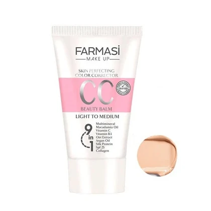 سی سی کرم فارماسی رنگ 02 Light to medium حجم 50 میل