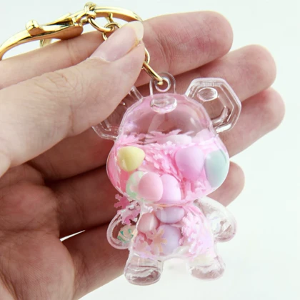 جاکلیدی دخترانه مدل خرس