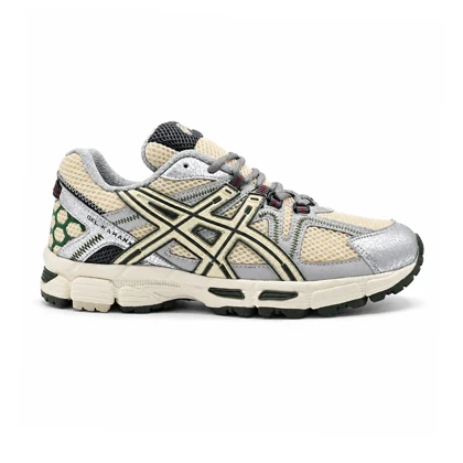 کفش و کتانی مردانه مدل اسیکس ASICS رنگ کرم طوسی کد 7049