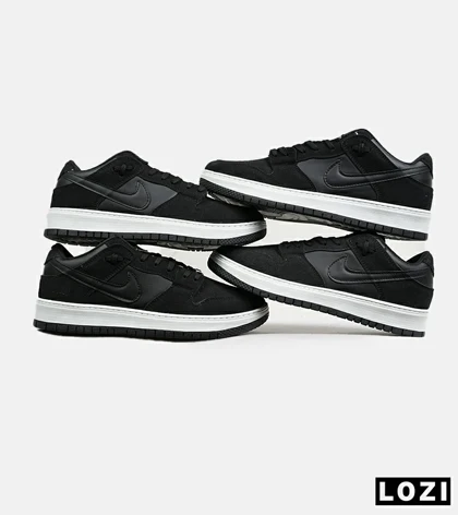 کفش کتانی بزرگ پا مشکی نایک NIKE SB