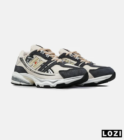 کفش کتانی مردانه و زنانه کرم طوسی NEW BALANCE 758 مدل 9024