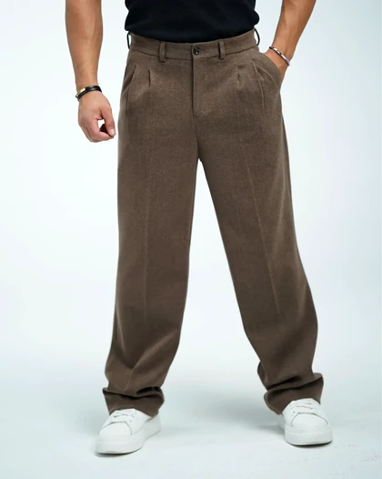 شلوار پارچه‌ای پشمی مردانه فوتر