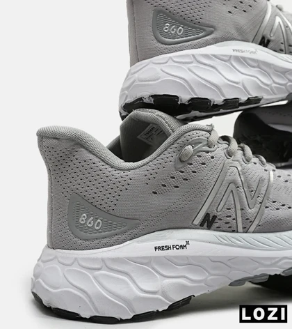 کفش کتانی طوسی NEW BALANCE 860