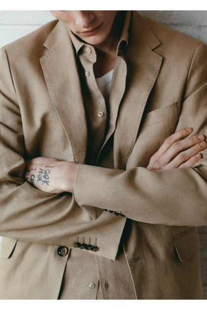 ژاکت بلیزر مردانه اورجینال منگو mango