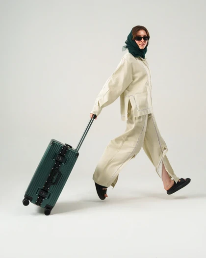 چمدان سایز متوسط مدلRose-Merry-RL-318-Medium-P