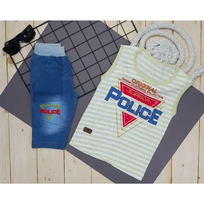 تاپ شلوارک پسرانه POLICE