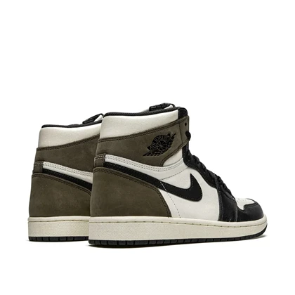 کتانی نایک ایر جردن1 ساق‌دار دارک موکا مستر کوالیتی Nike Air Jordan 1 Retro High OG Dark Mocha