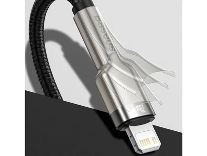 کابل شارژ سریع تایپسی به لایتنینگ 2 متری بیسوس Baseus Cafule Series Metal Data Cable Type-C to iP PD 20W CATLJK-B01