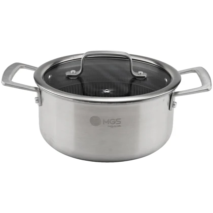 سرویس قابلمه 12 پارچه استیل کف لیزری کد CWS3112
