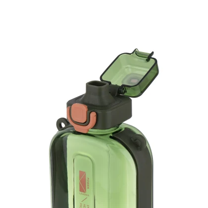 قمقمه ورزشی کتابی بنددار دوشی power 750cc