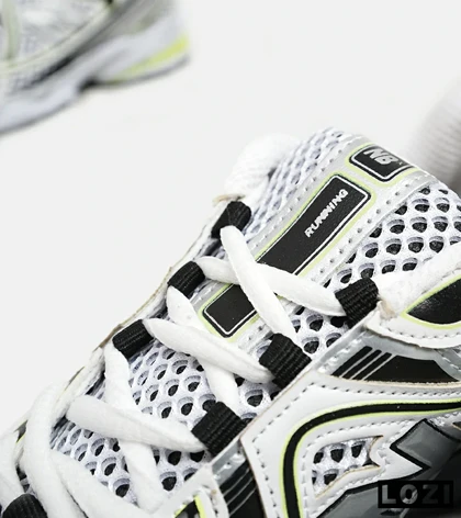 کفش کتانی مردانه و زنانه سفید نقره ای لیمویی NEW BALANCE 1064 مدل 5626