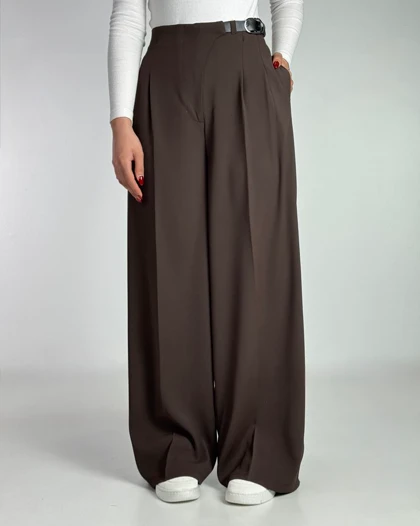 شلوار  بگ کمربندی  کد 200290