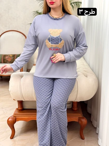 ست گلدوزی خرس 3534