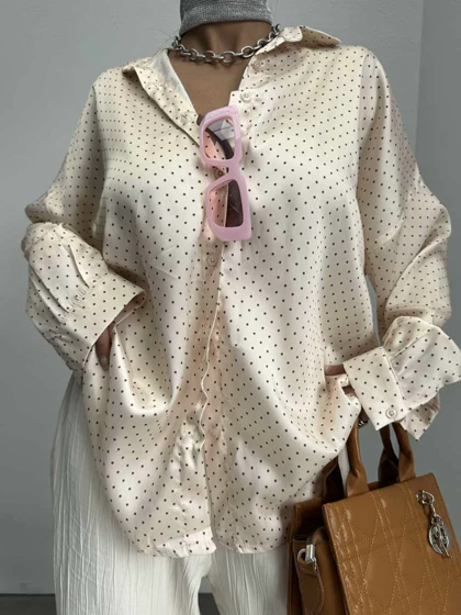 شومیز ساتن SPOTTY