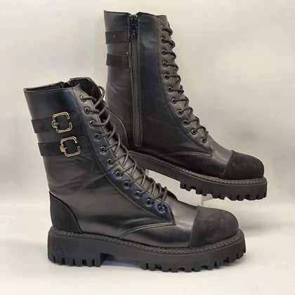 بوت چرم و جیر 2سگک