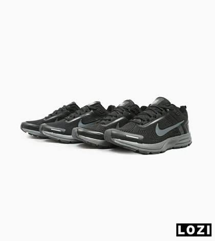 کفش کتانی مردانه مشکی طوسی 24 NIKE zoom structure