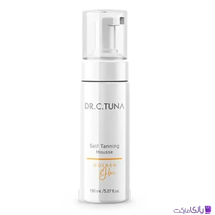 موس برنزه کننده فوری دکتر سی تونا فارماسی سری Golden Glow حجم 150 میل