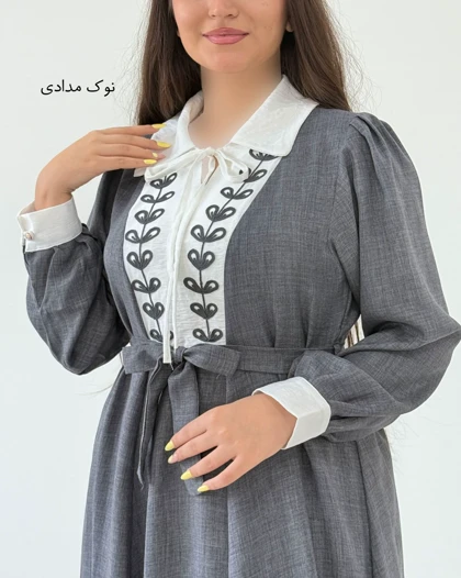 پیراهن مانتویی الارو کد 1842