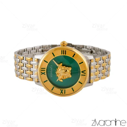ساعت ورساچه زنانه لامدوسا طلایی صفحه سبز 105256
