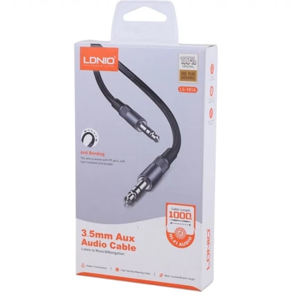 کابل انتقال صدا AUX الدنیو LDNIO مدل LS-Y81A یک متری