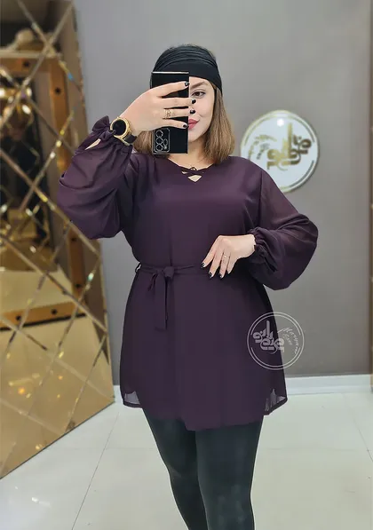 تونیک حریر دالیا