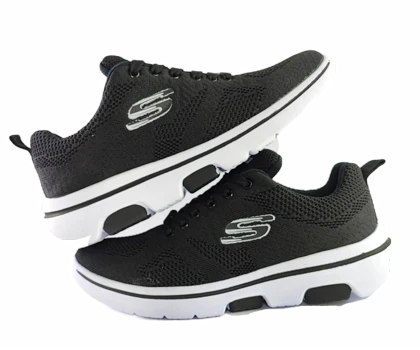 کفش اسپرت و روزمره مردانه برند اسکچرز مدل رامیرو Skechers مشکی سفید کد 150