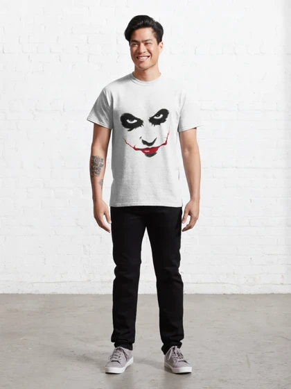 تیشرت کلاسیک جوکر | تیشرت CLASSIC Joker طرح joker face کد 110599