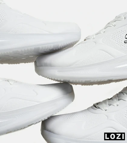 کفش کتانی طبی زنانه و مردانه سفید SKECHERS
