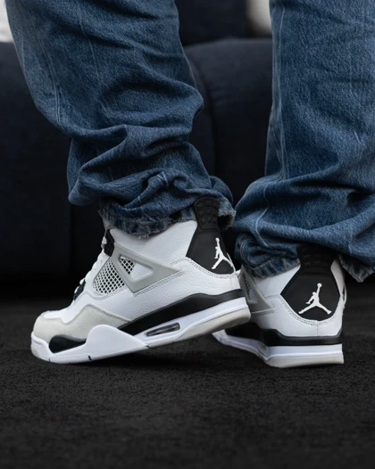 کفش Jordan 4 military black کد M015
